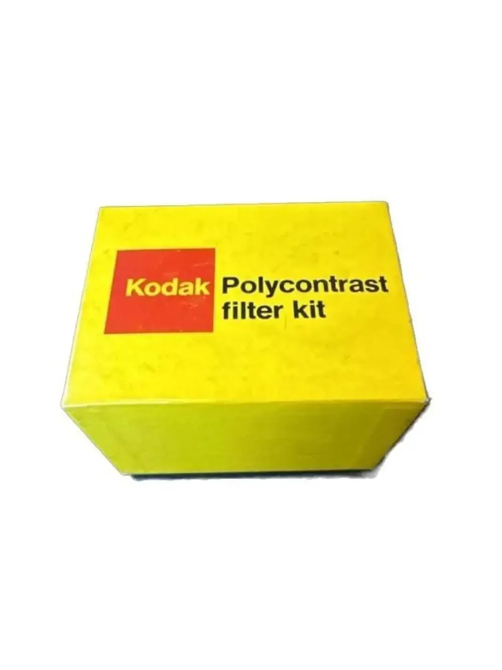 Vintage Kodak Polycontrast Filter Kit Model A with 7 Filters, Holder, Computer